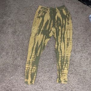 Tye dye sweatpants